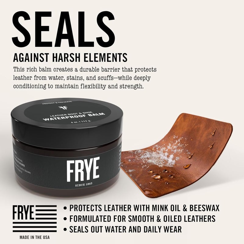 Frye Leather Boot and Shoe Waterproof Balm - Image 2